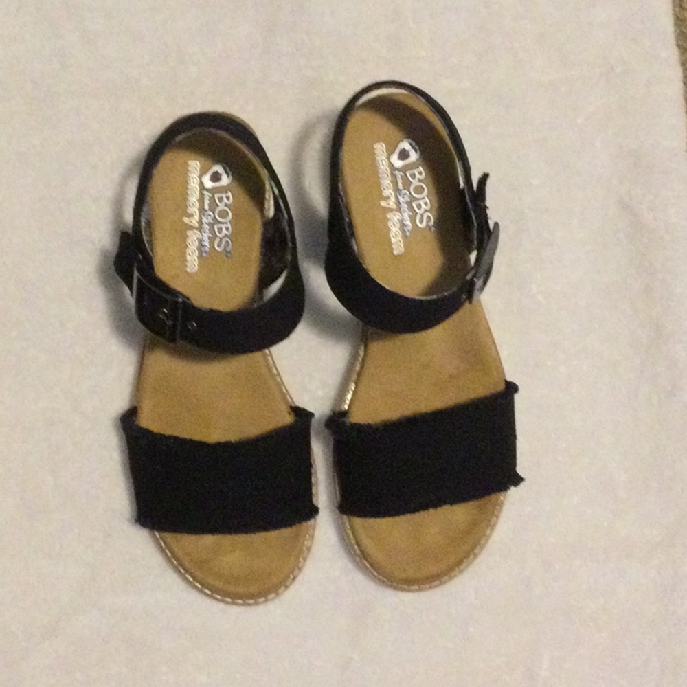 Skechers Black Sandals